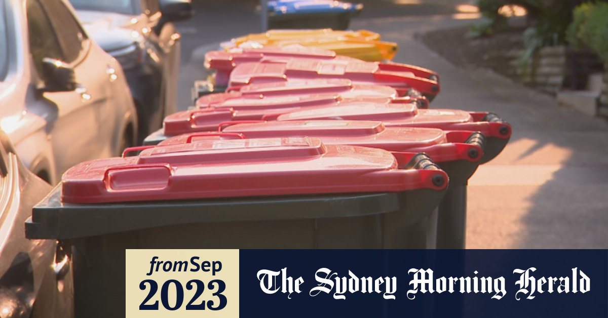 Video Sydney council to change red bin schedule